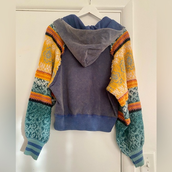 Free People Mix Tape Hoodie XS - Picture 6 of 7